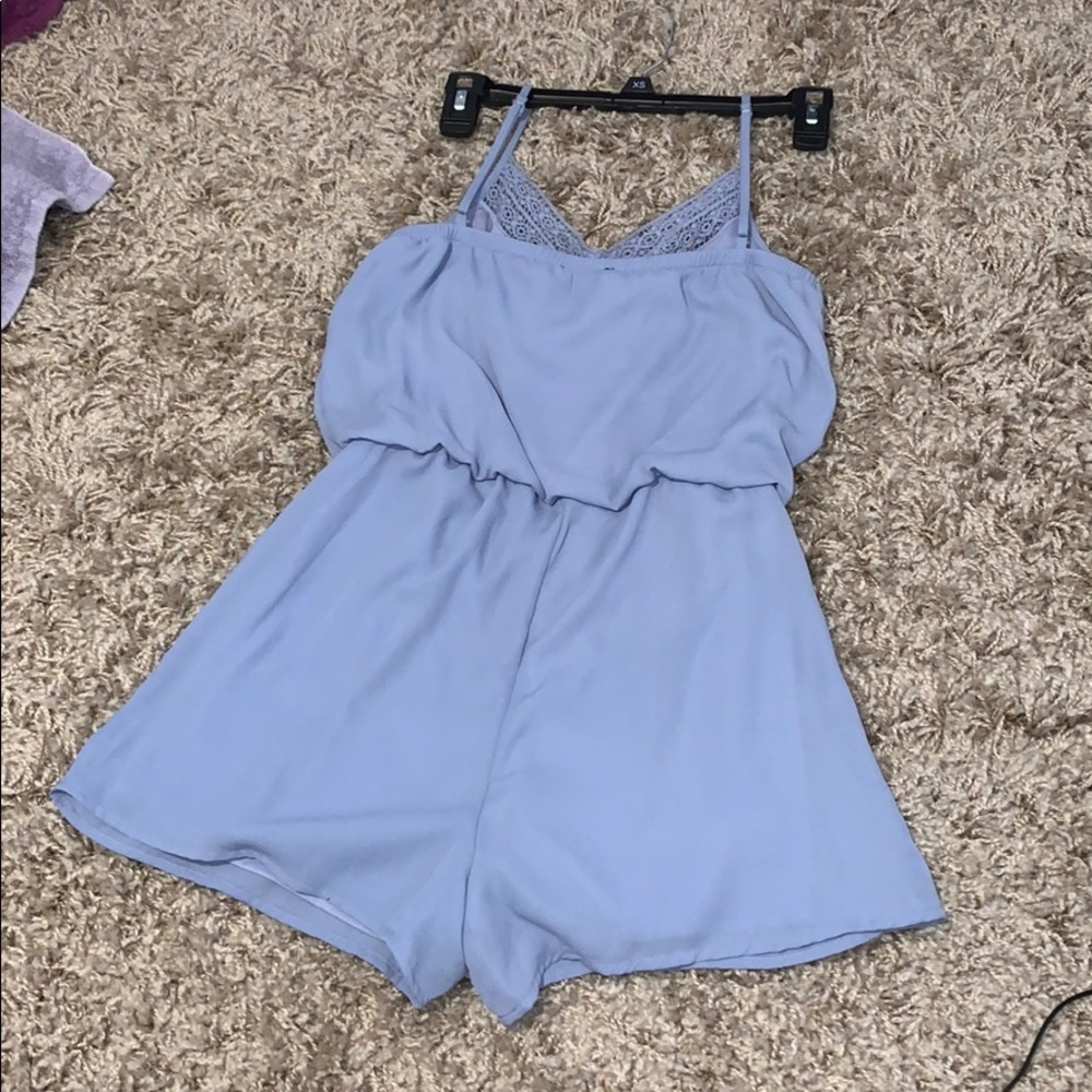Periwinkle romper - Picture 2 of 4